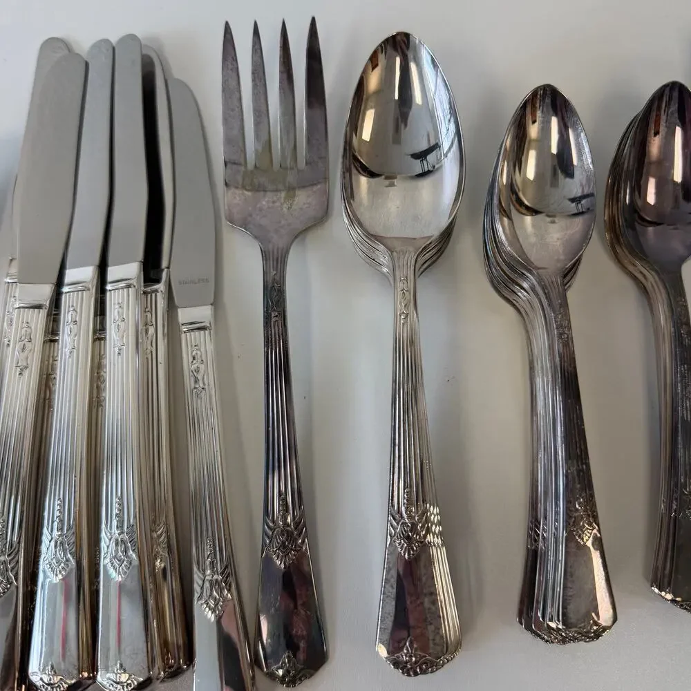 Vintage WM. Rogers Silver-Plated 